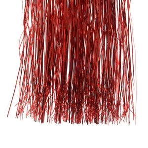 Decoris Tinsel Strands - Christmas Red image 0