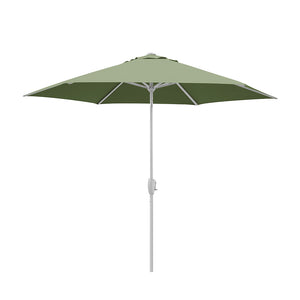 Kettler Meadow 4-Seat Wood & Rope Dining Set with 120cm Round Table, 3m Parasol & Base image 9