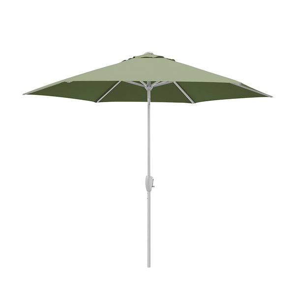 Kettler Meadow 4-Seat Wood & Rope Dining Set with 120cm Round Table, 3m Parasol & Base image 9