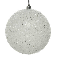 Decoris Shatterproof Bauble with Ice Finish image 0