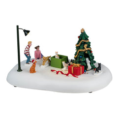 Lemax Christmas Cats image 0