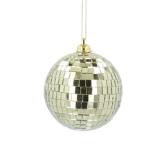 Gisela Graham Gold Mirror Ball image 0