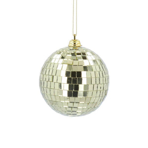 Gisela Graham Gold Mirror Ball image 0