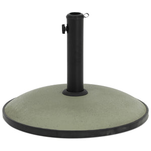 Platinum Piemonte 25kg Concrete Parasol Base in Green image 0