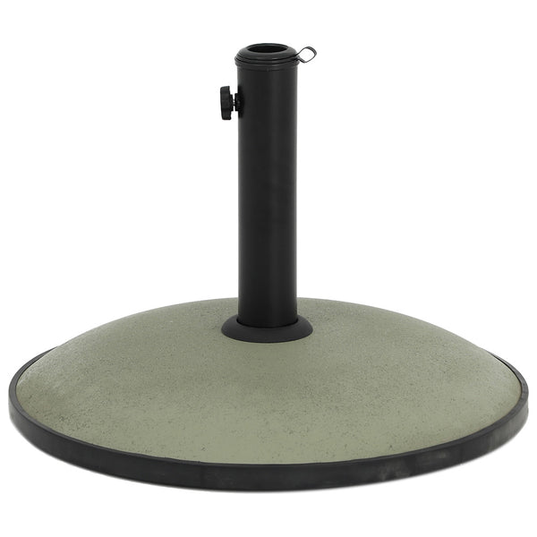 Platinum Piemonte 25kg Concrete Parasol Base in Green image 0