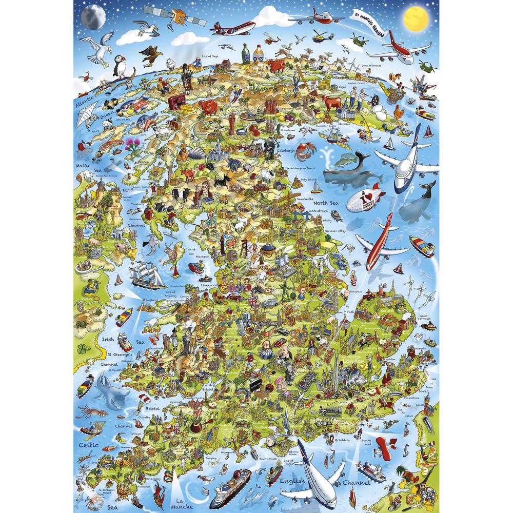 Gibsons Best of British 1000 Piece Jigsaw image 0