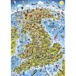 Gibsons Best of British 1000 Piece Jigsaw image 0
