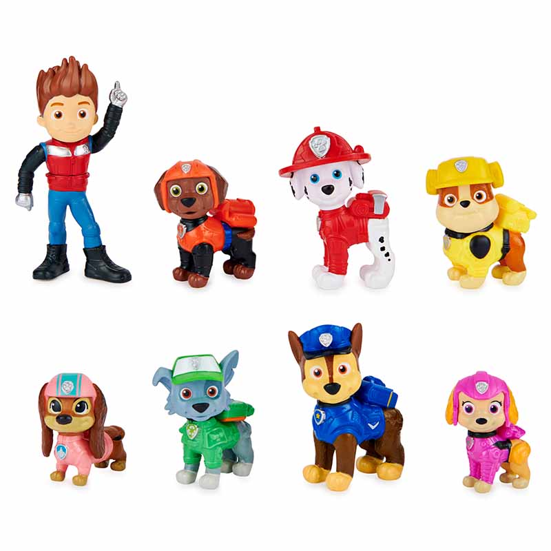 PAW Patrol, Liberty Joins the Team 8 Figure Movie Gift Pack, Ages 3+ image 0