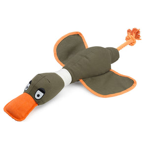 House of Paws Duck Canvas Thrower Dog Toy - Coco, Extra Large image