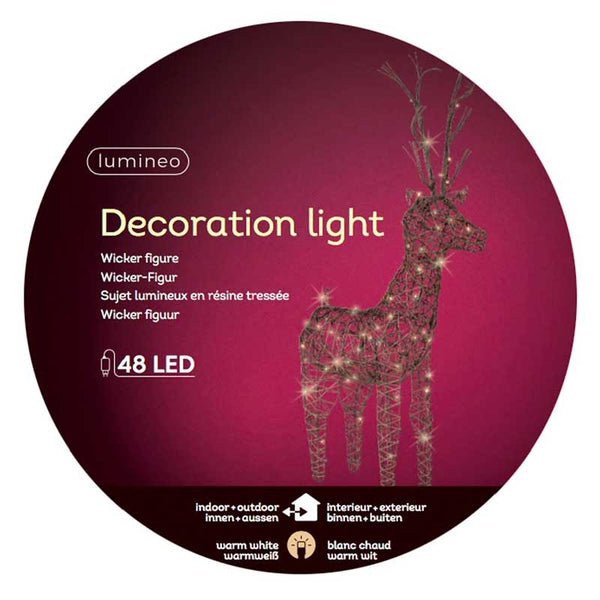 Lumineo LED Wicker Deer image 2
