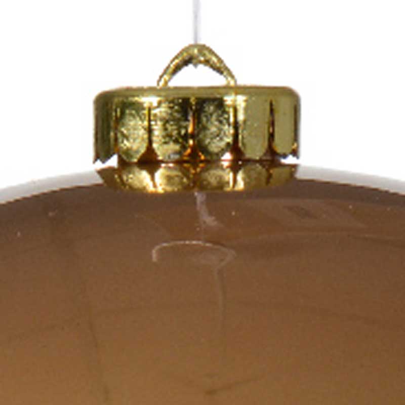 Decoris XL Shatterproof Bauble in Ginger Brown image 0