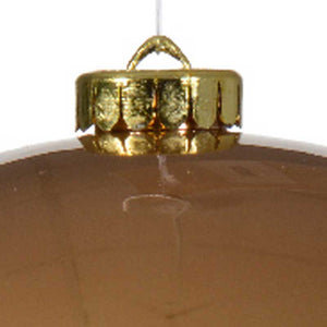 Decoris XL Shatterproof Bauble in Ginger Brown image 1