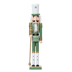 Decoris Green Pinewood Nutcracker - 92cm image