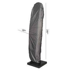 Platinum Aerocover for Free Arm Side Post Parasol - 240 x 68cm image 0