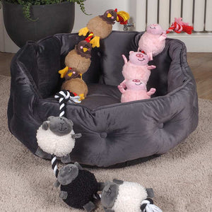 Zoon Tugga Farm Dog Toy (Assorted Designs) image 0