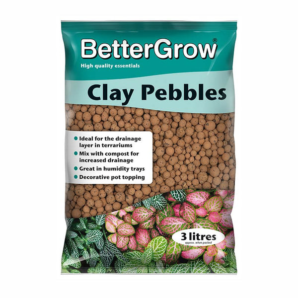 Growth Technology BetterGrow Clay Pebbles - 3 Litres image 0