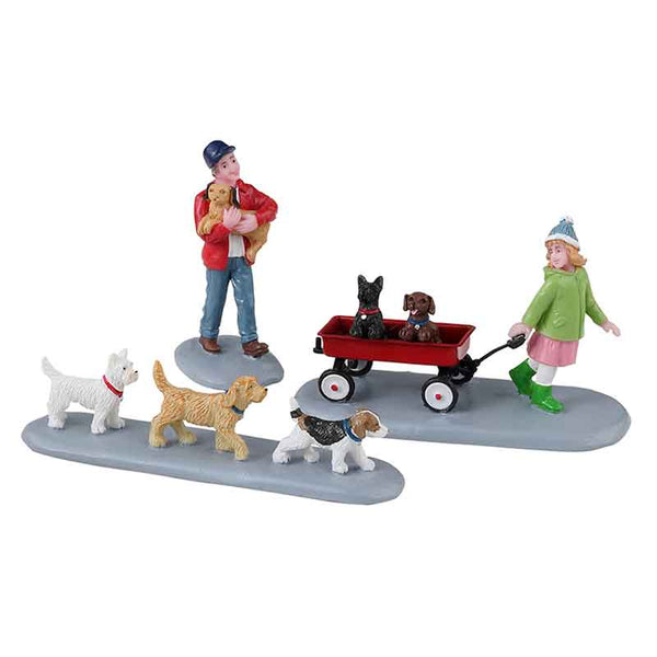 Lemax Puppy Parade (Set of 3) image 0