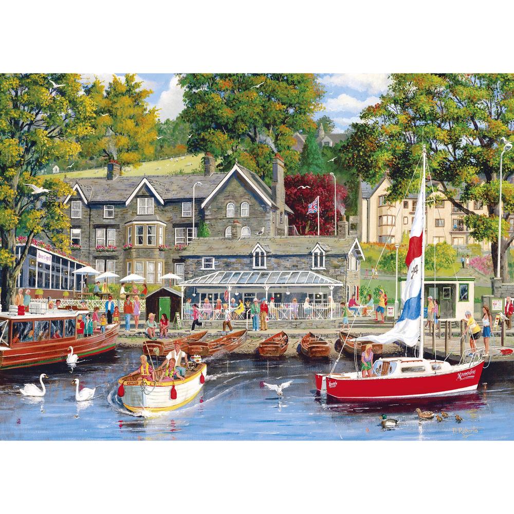 Gibsons Summer in Ambleside 1000 Piece Jigsaw Puzzle image 0