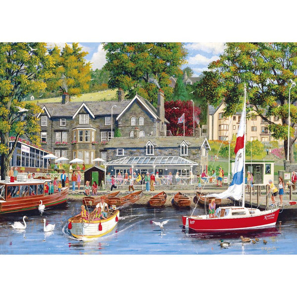 Gibsons Summer in Ambleside 1000 Piece Jigsaw Puzzle image 0