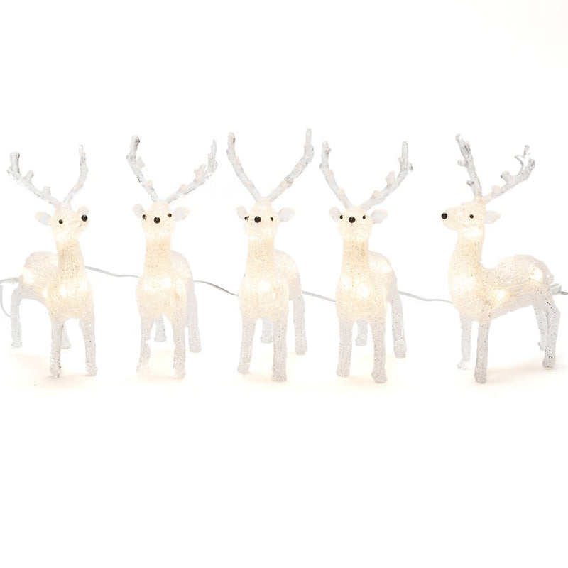 Konstsmide 5 LED Acrylic Reindeer image 0