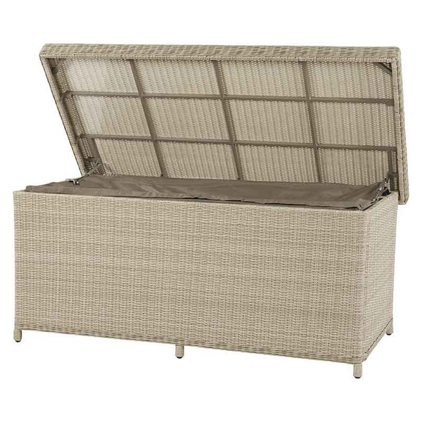 Bramblecrest Chedworth Sandstone Cushion Storage Box with Liner - Large image 5
