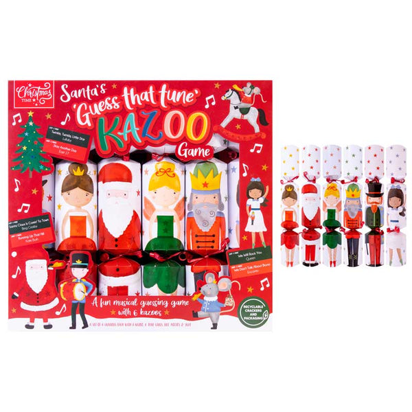 Santa's 'Guess That Tune' Kazoo Crackers image 0