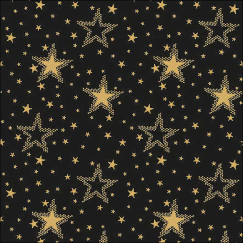 Ambiente Paper Napkins - Gold & Black Night Sky (Pack of 20) image 0