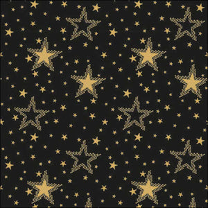 Ambiente Paper Napkins - Gold & Black Night Sky (Pack of 20) image 0