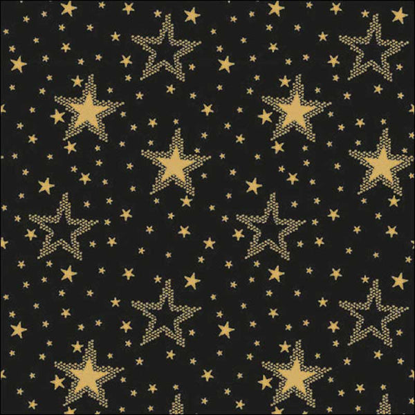 Ambiente Paper Napkins - Gold & Black Night Sky (Pack of 20) image 0