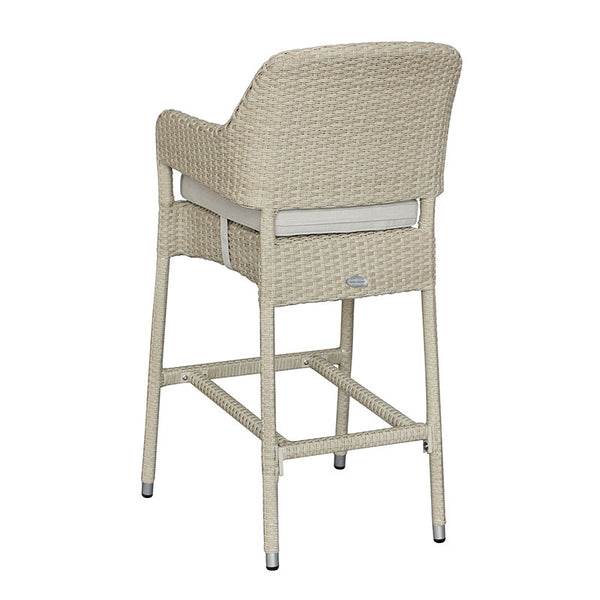 Bramblecrest Tetbury Round 4 Seat Garden Bar Set in Nutmeg Rattan image 11