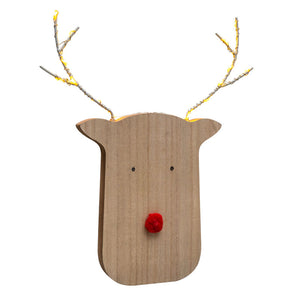 NOMA Wooden Rudolph (30cm) image 1