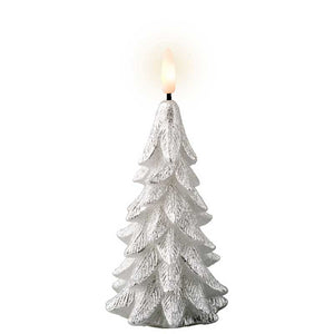Lumineo Silver LED Tree Candle - 15.5cm image
