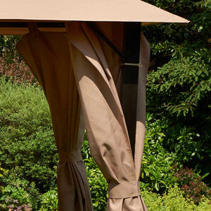 Glendale Venice Square Gazebo in Mocha (2.5m x 2.5m) image 2