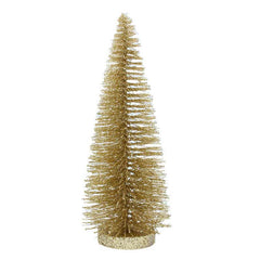 Gisela Graham Gold Brush Tree image 1