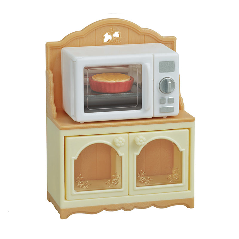 Sylvanian Families Microwave Cabinet Set image 0