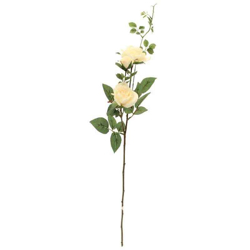 Hamilton Cream Rose Spray - 2 Heads (79cm) image 0