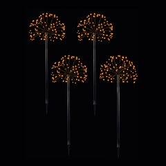 Premier Multi-Action LED Sputnik Path Finders - Warm White (Set of 4) image 0
