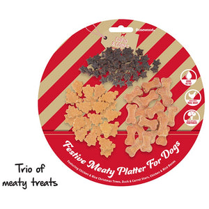 Cupid & Comet Festive Meaty Platter For Dogs image 0