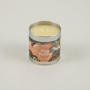 St Eval Figgy Pudding Tin Candle image 1
