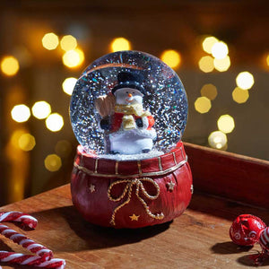 Three Kings Musical Red Velvet SnowSpheres (Assorted Designs) image 1
