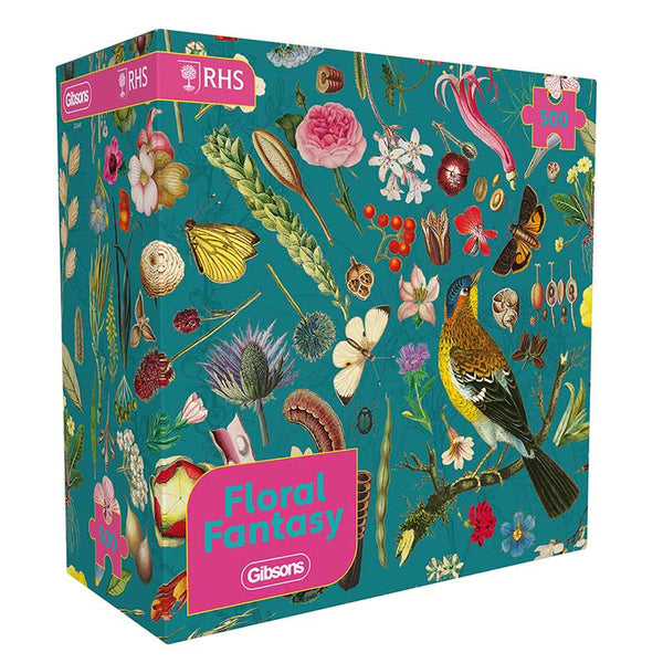 Gibsons RHS: Floral Fantasy 500 Piece Puzzle image 1