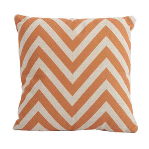 Bramblecrest Square Scatter Cushion, 45 x 45cm - Chevron Orange image 3