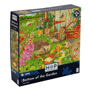 House Of Puzzles Bottom of the Garden 1000 Piece Puzzle image 1