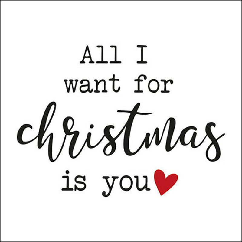 Ambiente Paper Napkins - All I Want (Pack of 20) image 0