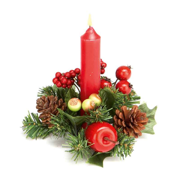 Premier Apple Cone & Berry Candle Ring image 0