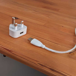 White USB Adaptor Plug image 4