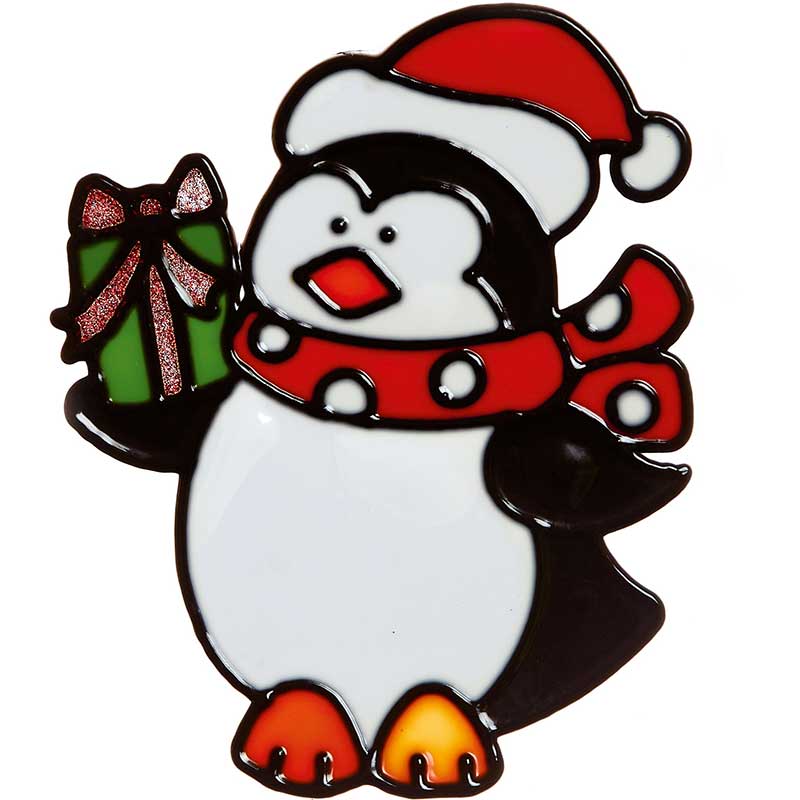 Premier Christmas Character Window Sticker (Assorted Designs) image 0