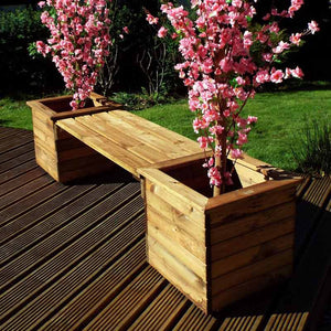 Charles Taylor Classic Wooden Planter Bench (Requires Assembly) image 0