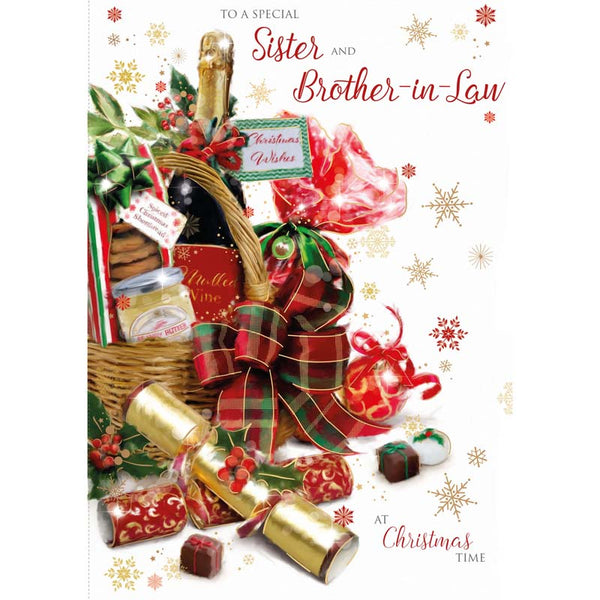 Words N Wishes Christmas Hamper Christmas Card image 0