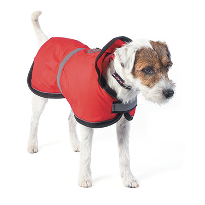 Zoon Uber-Activ Red Waterproof Comfort Dog Coat - Large image